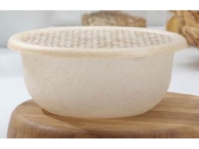 Миска Palermo 2,1л с крышкой с декором (бесцветный)